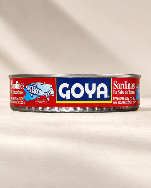 Sardina C/Tomate Oval Goya 425g - Sardinen mit Tomaten, oval, Goya, 425 g